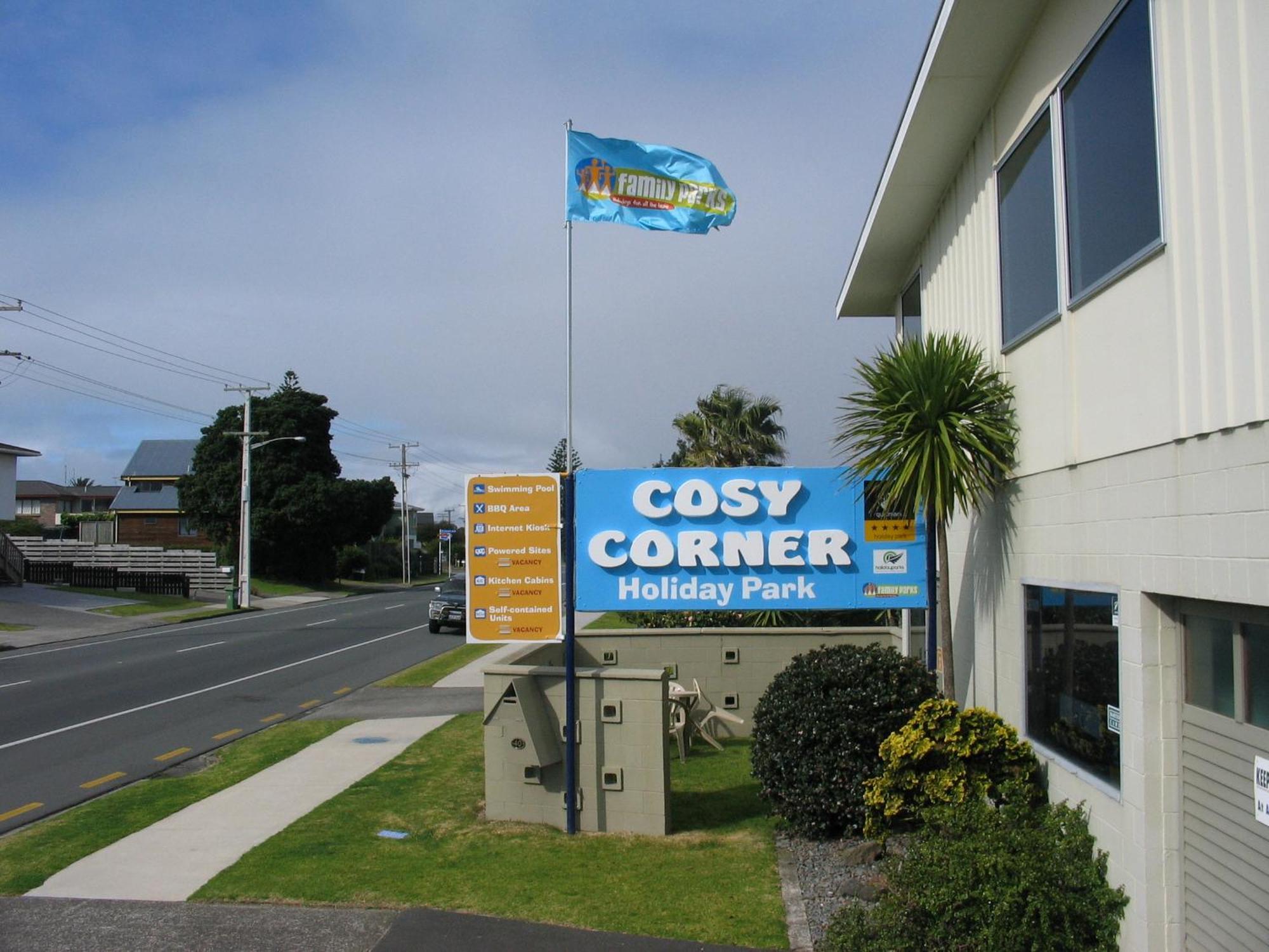 Cosy Corner Holiday Park Mount Maunganui Exteriör bild